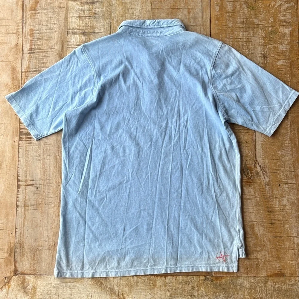 13 Draddy Light Blue Boys Polo Shirt size 12